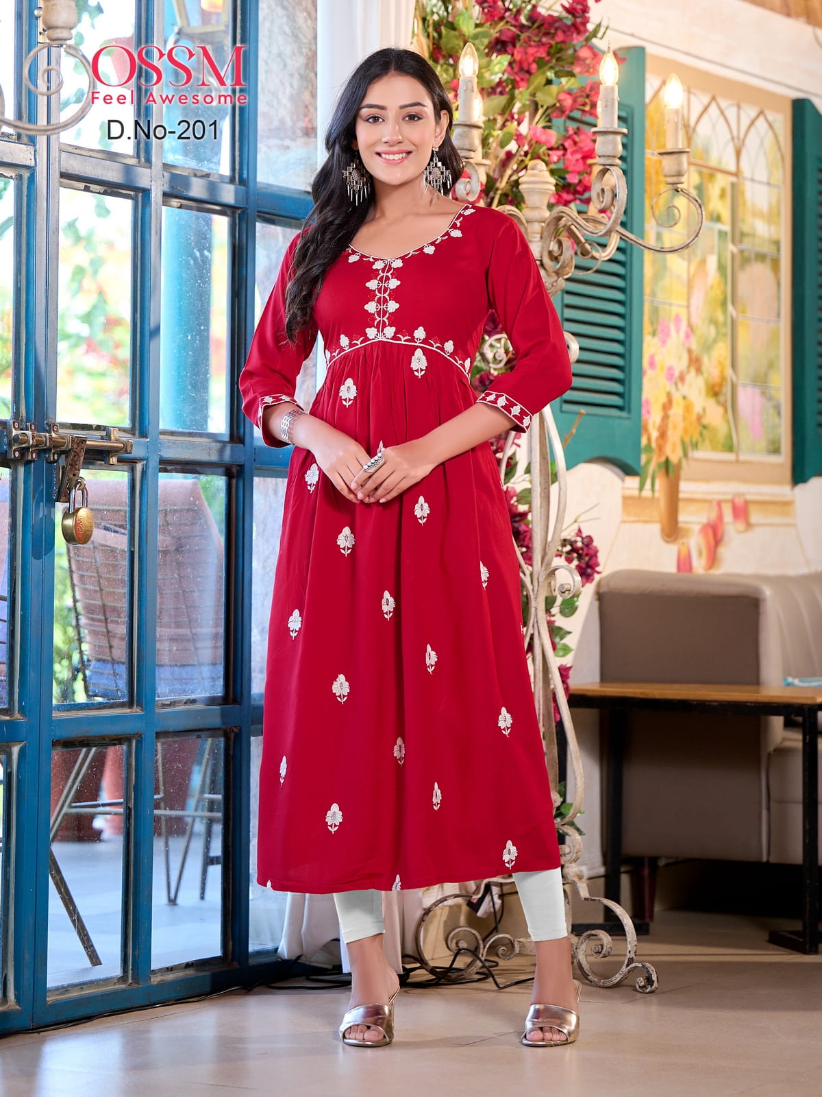 Ossm Celebrations Vol 2 Alia Cut Designer Kurtis Catalog
